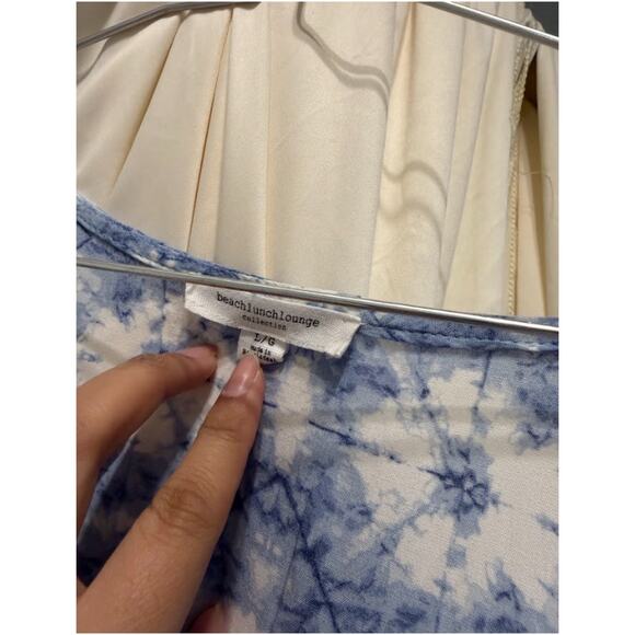 Beach Lunch Lounge Fressia Maxi Sleeveless Dress Womens Large Blue Kaleidoscope - Picture 6 of 6